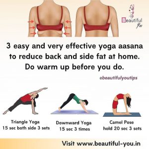 Yoga to remove back and side fat